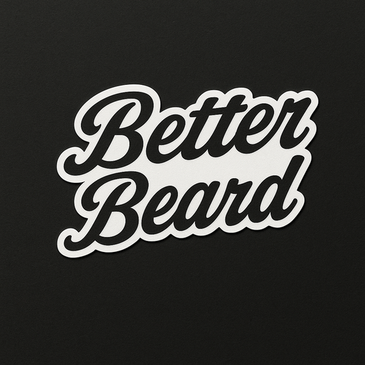 Better Beard Sticker